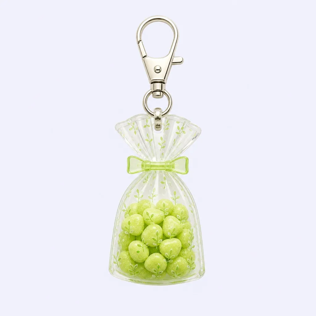 Style 2 - Matcha Botanical Keychain