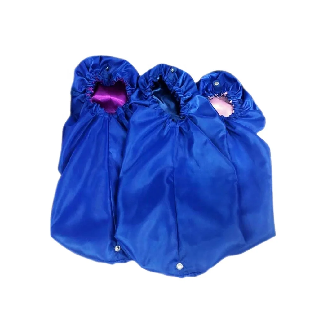 

Double Layers Sleep Caps with Adjustable Silk Slap Clasped Bonnet For Women Long Braids Hair Caps