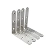 China Custom Made L Shaft Bracket Stainless Steel Metal Folding Shaft Bracket Stamping for Wall Wood Table