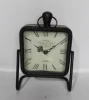 Home Art Black Decorative Metal Wholesale Table Clock