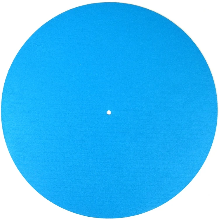 Wholesale Custom Printed Round Felt Turntable Slipmat For Vinyl Record