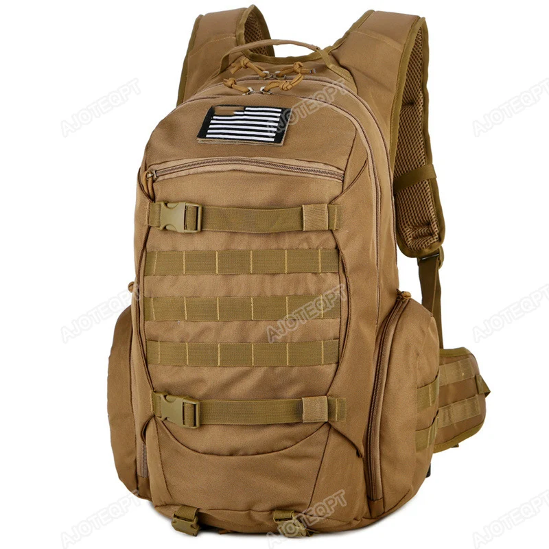 

AJOTEQPT Military Waterproof 3P Travel Camo Hunting Fitness Army Expandable Tactical Backpack