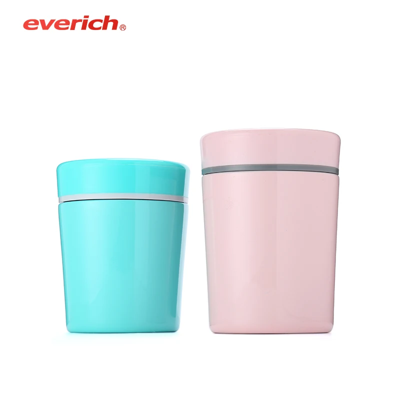 

Wholesale 350ml 500ml double wall 304 food grade stainless steel vacuum insulated lunch box, Customized color