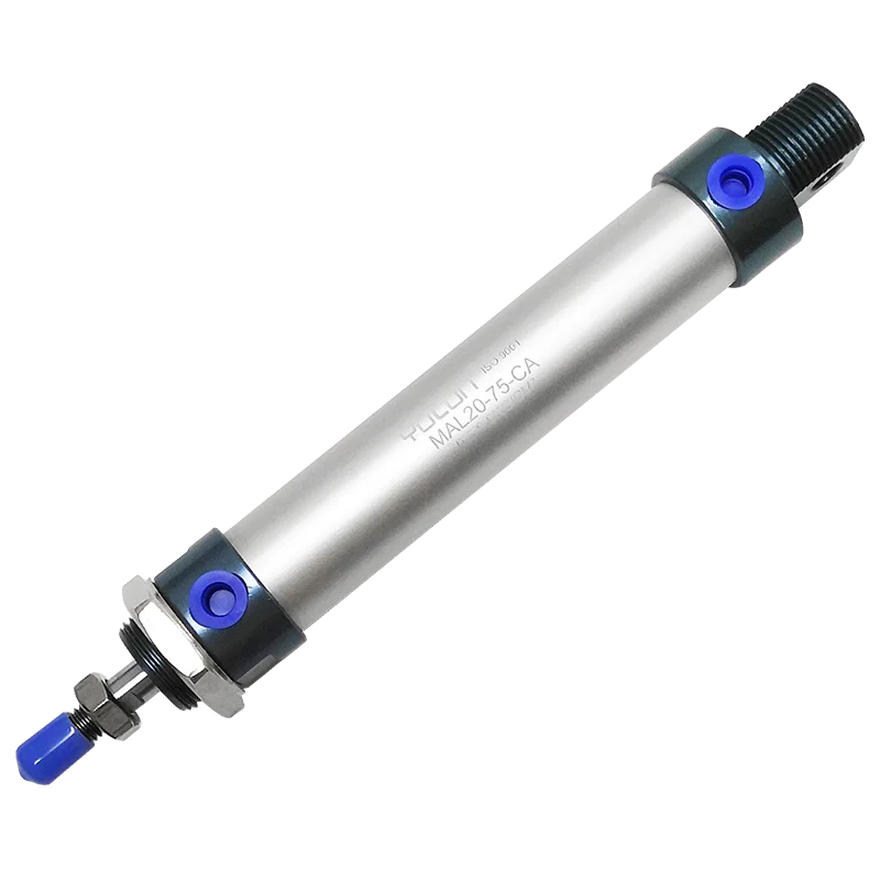 

YOLON MAL Pneumatic Air Cylinder Single Rod Double Action Aluminum Alloy Small Mini bore 16-40*stroke 25-500 Pneumatic Cylinders