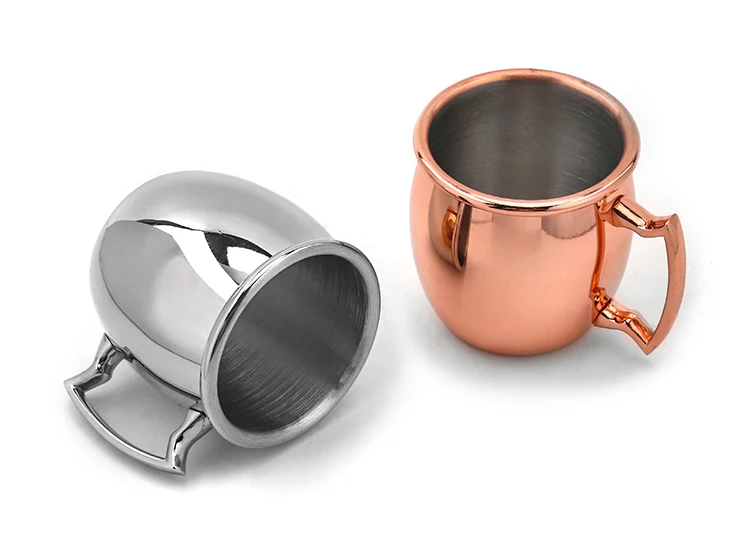 Best Sales hammered style customized packing Stainless Steel pure 16oz real copper moscow mule drinkware mugs with Brass Handle