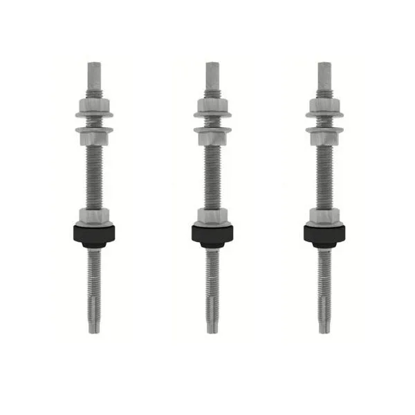 

Easier to Install M10 Hanger Bolt Kit For Metal Roof Steel Purlin Solar Mount