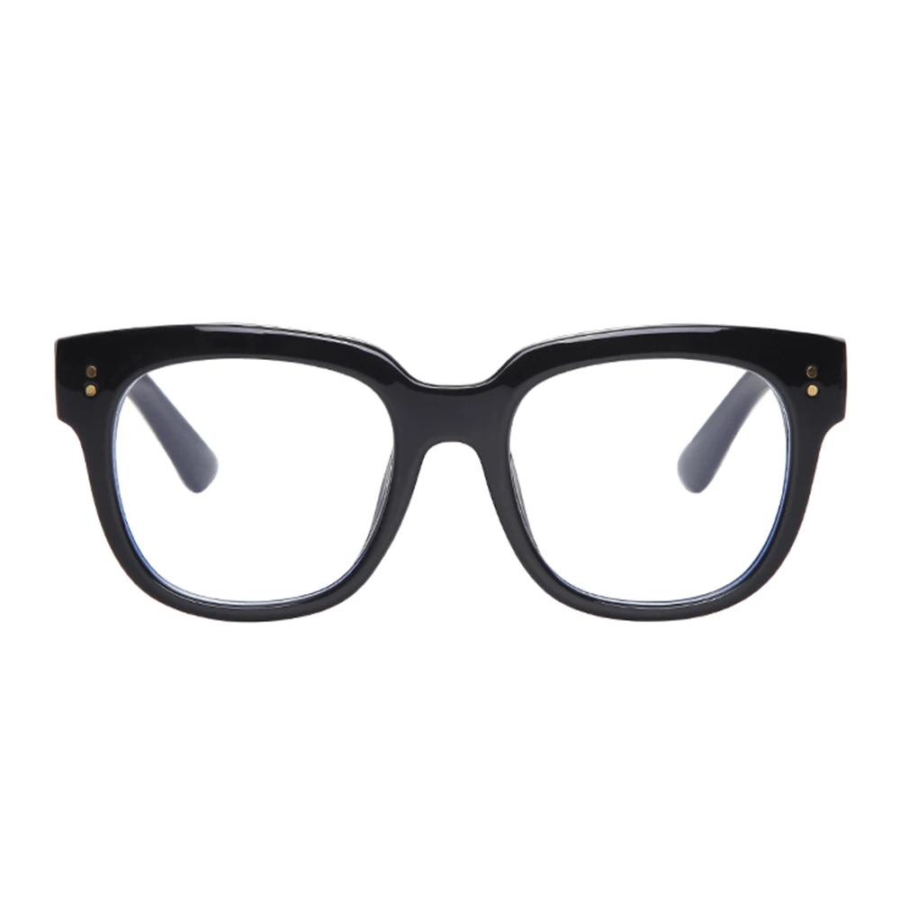 

XH2194 big frame oversized thick anti blue light glasses, As picture or custom colors