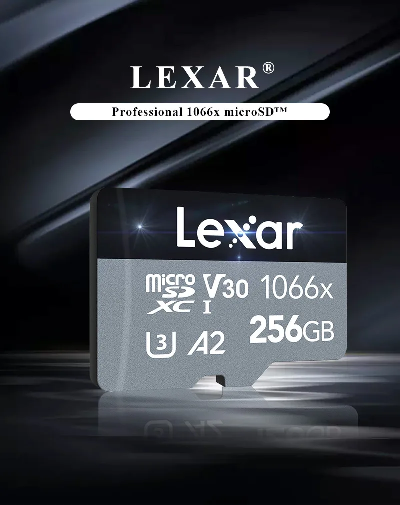 Original Lexar Professional Micro Sd Card 1066x 64gb 128gb 256gb Memory