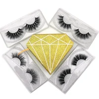 

Factory Direct Supply Faux Mink Custom Packaging Glitter Paper Eyelash Box