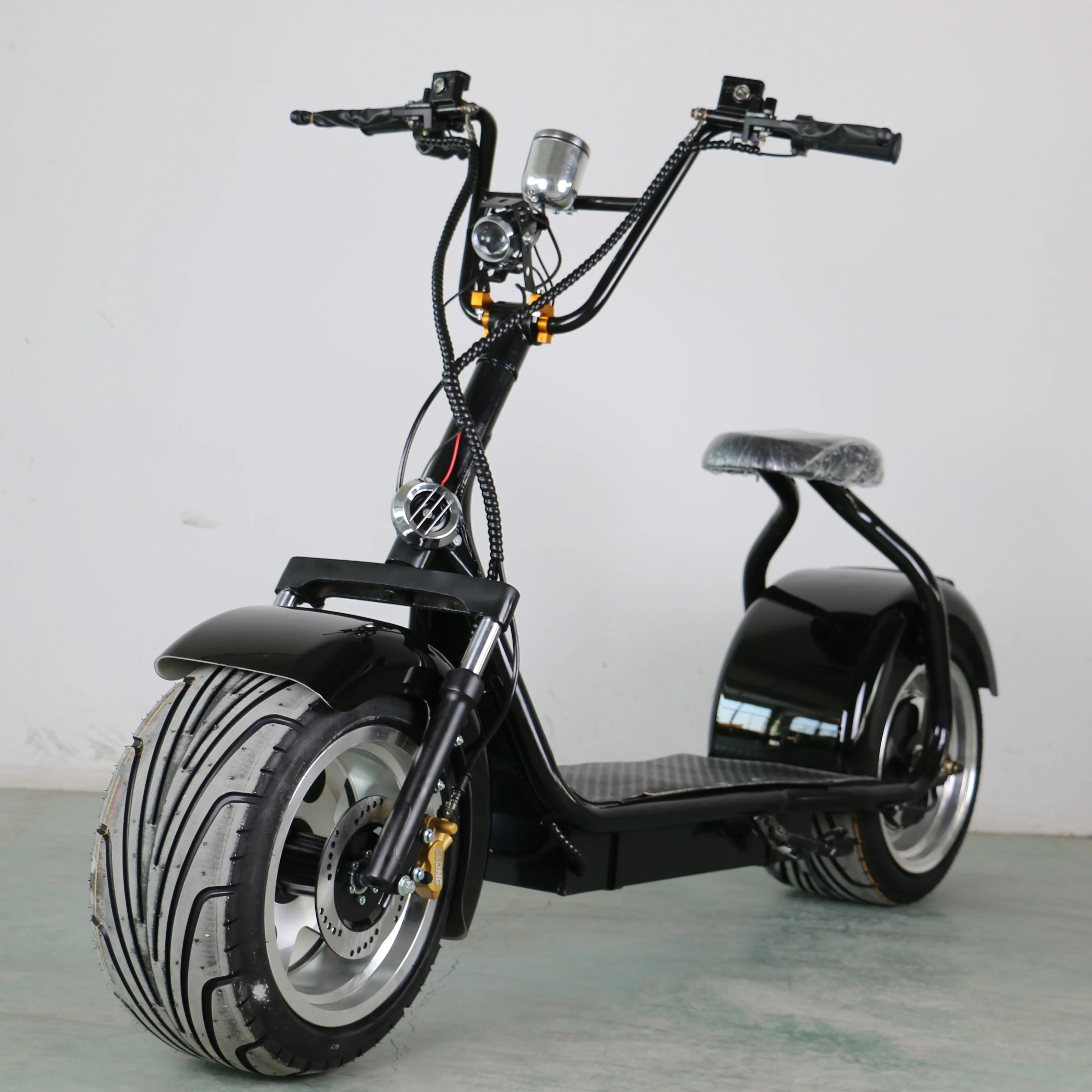 1500w中国廉价电动踏板车成人citycoco胖轮胎2轮moto electrica