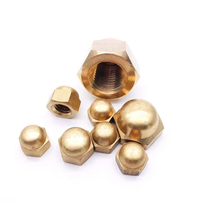 Vis à Tête Hexagonale En Laiton Avec écrous Et Rondelles - Lot M3 à M12, DIN933, Pour Bricolage