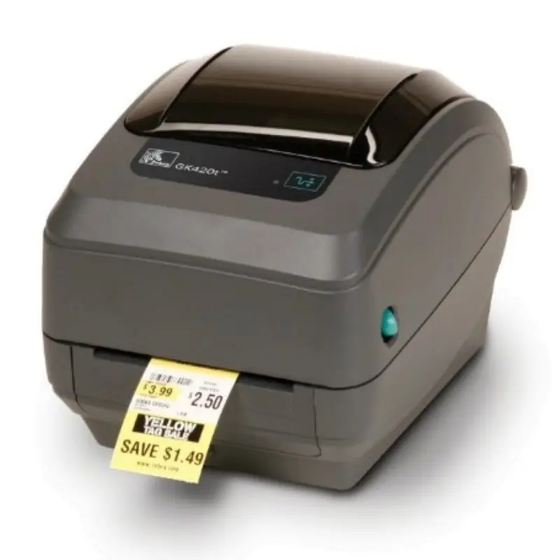 

Zebra GK420T desktop barcode thermal transfer label printer