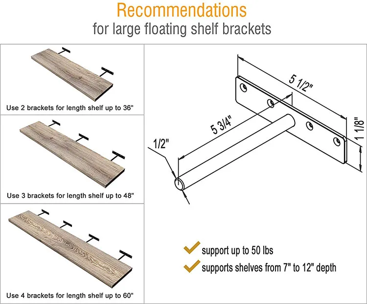 blind shelf bracket