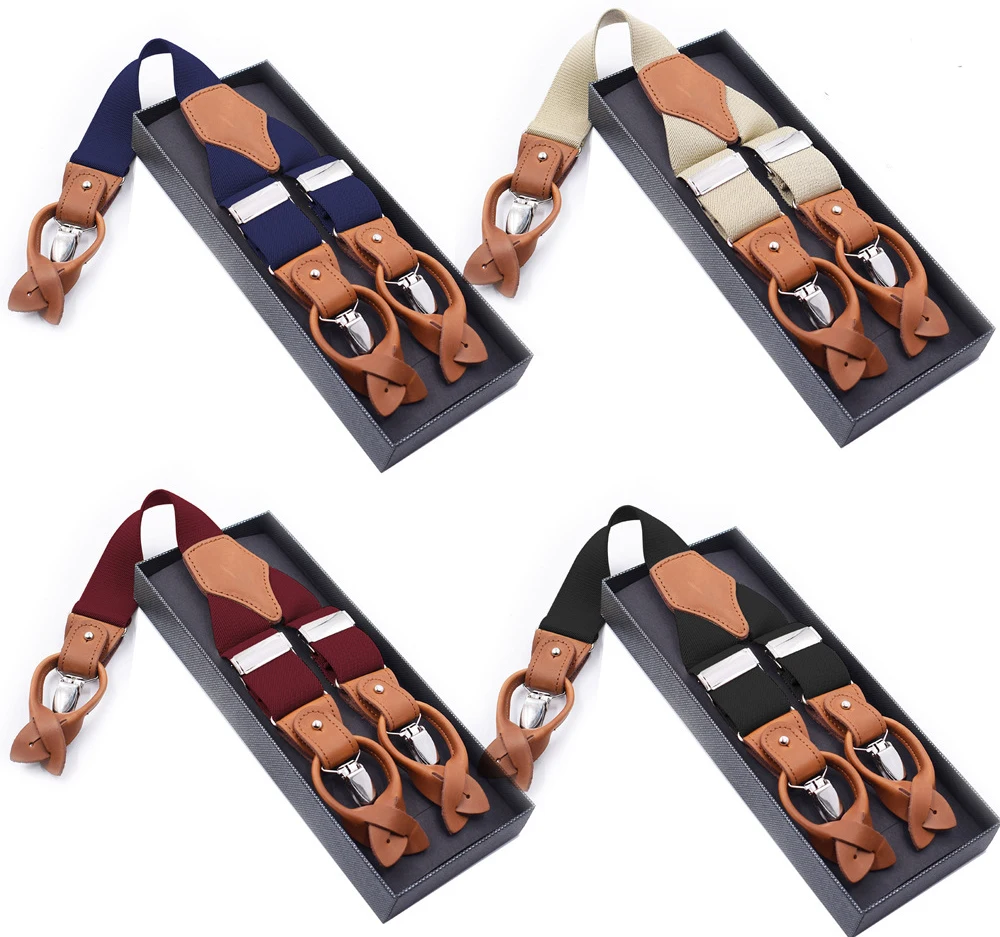
Yiwu Longkang Fashion top sale leather suspenders  (1927550563)