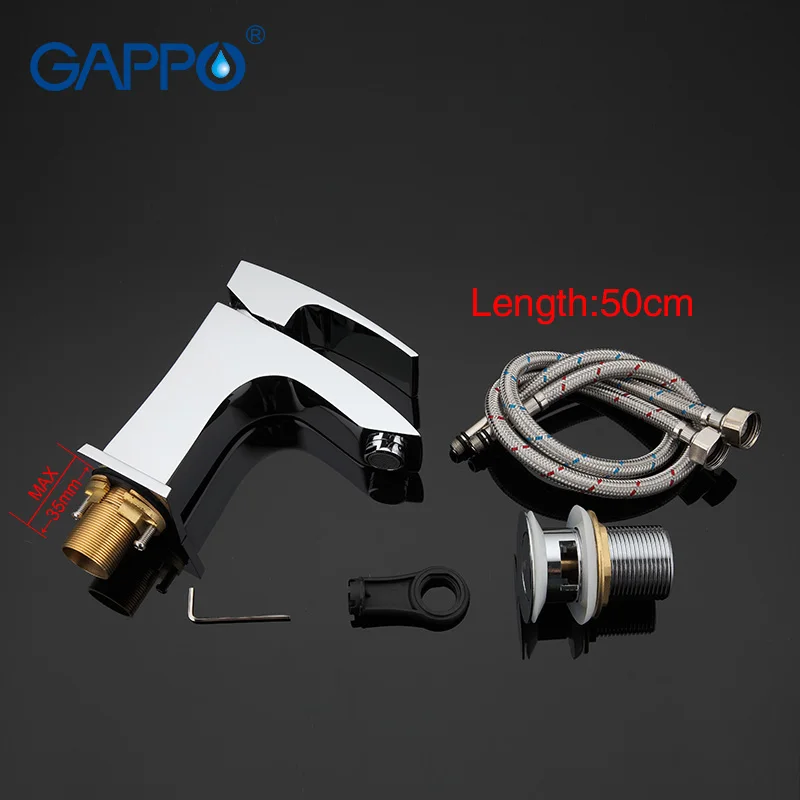 
High Quality Brass Wash Single Hole Basin Faucets 