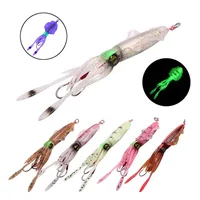 

TOMA artificial soft plastic octopus lure with lead fishing squid bait luminous swim bait