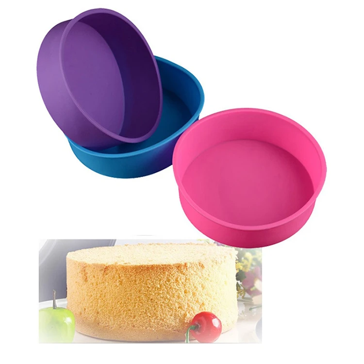 

Silicone Round Cake Baking Pan Baking Tools