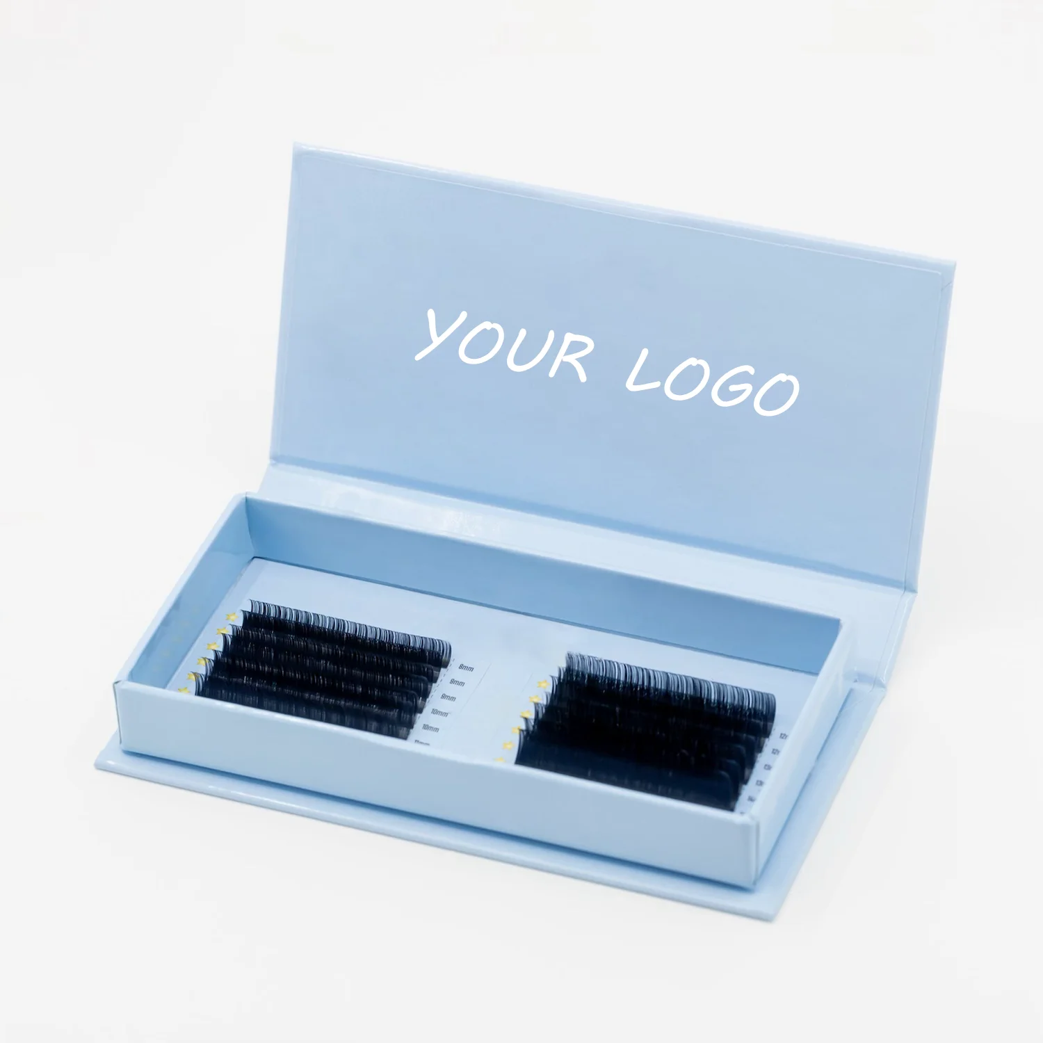 

Custom Box Easy To Fan Individual Las Extension Supplies 0.03 0.05 0.07 Volume Lashes Trays Private Label Mink Eyelash Extension