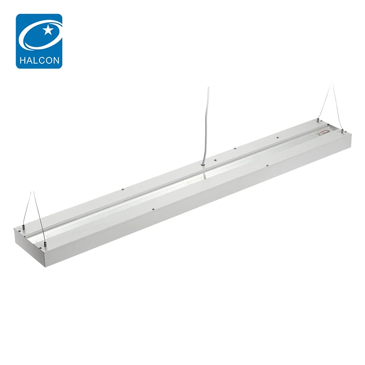 TOP product hanging lighting 3000K 4000K 6000K school office 40w 50w LED batten ceiling lamp