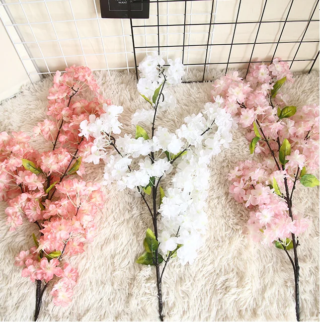 

Artificial cherry blossom flowers for wedding decoration