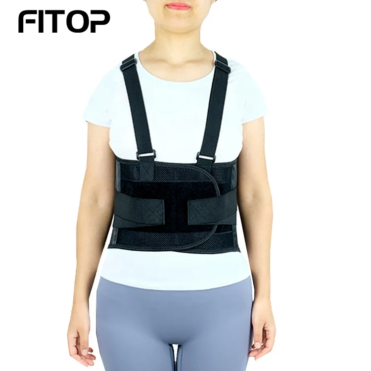

Wholesale New Design Workout Waist trimmer Lumbar Protection Belt, Black