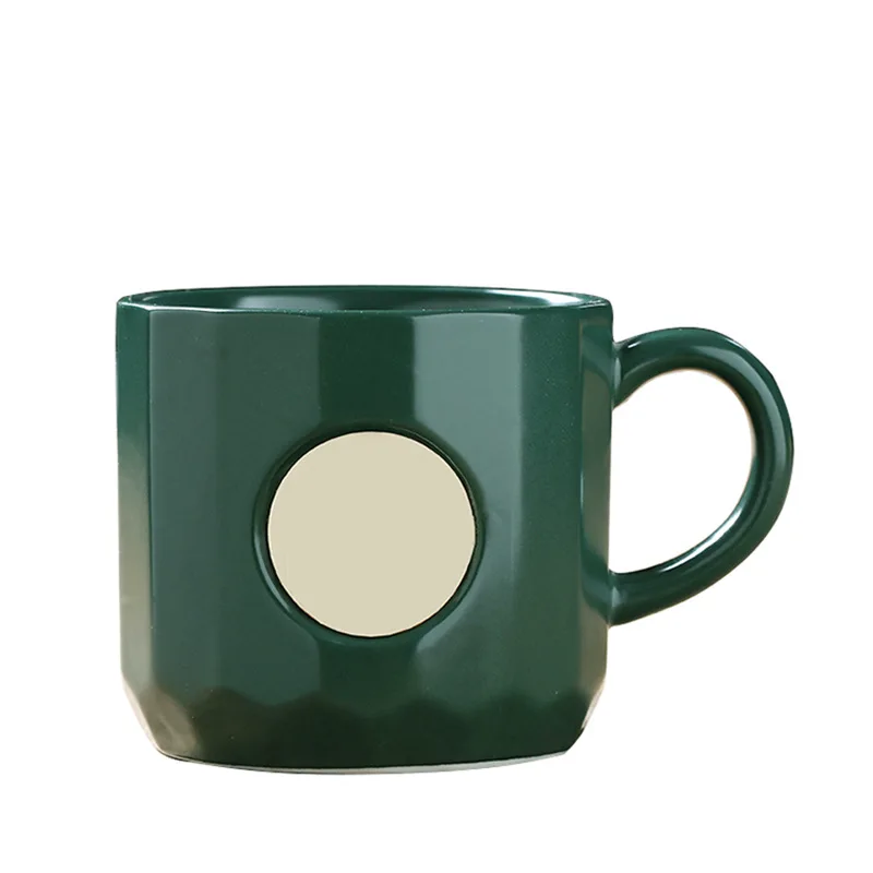 

Wholesale Hot Selling Modern Cafe Tea Cup Ceramic Coffee mug with customized Copper