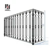 Interior Or Exterior Rail ing, Customized Villa Decoration s Elegant Fancy Wrought Balustrade Iron Railing
