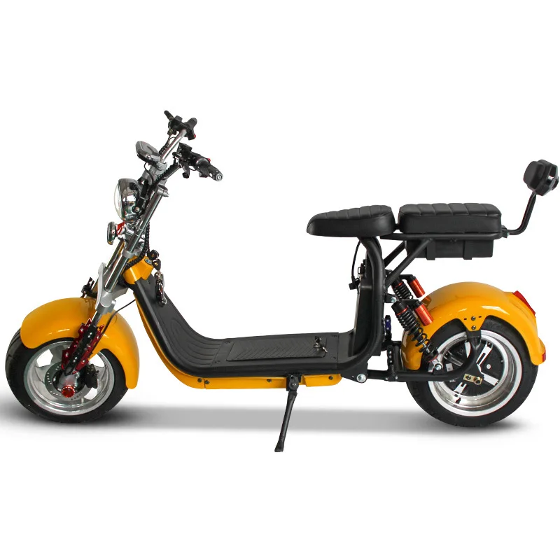 

High Quality Electric Scooter 1500W 60V 20Ah City Coco Bike Wholesale, Yellow,white