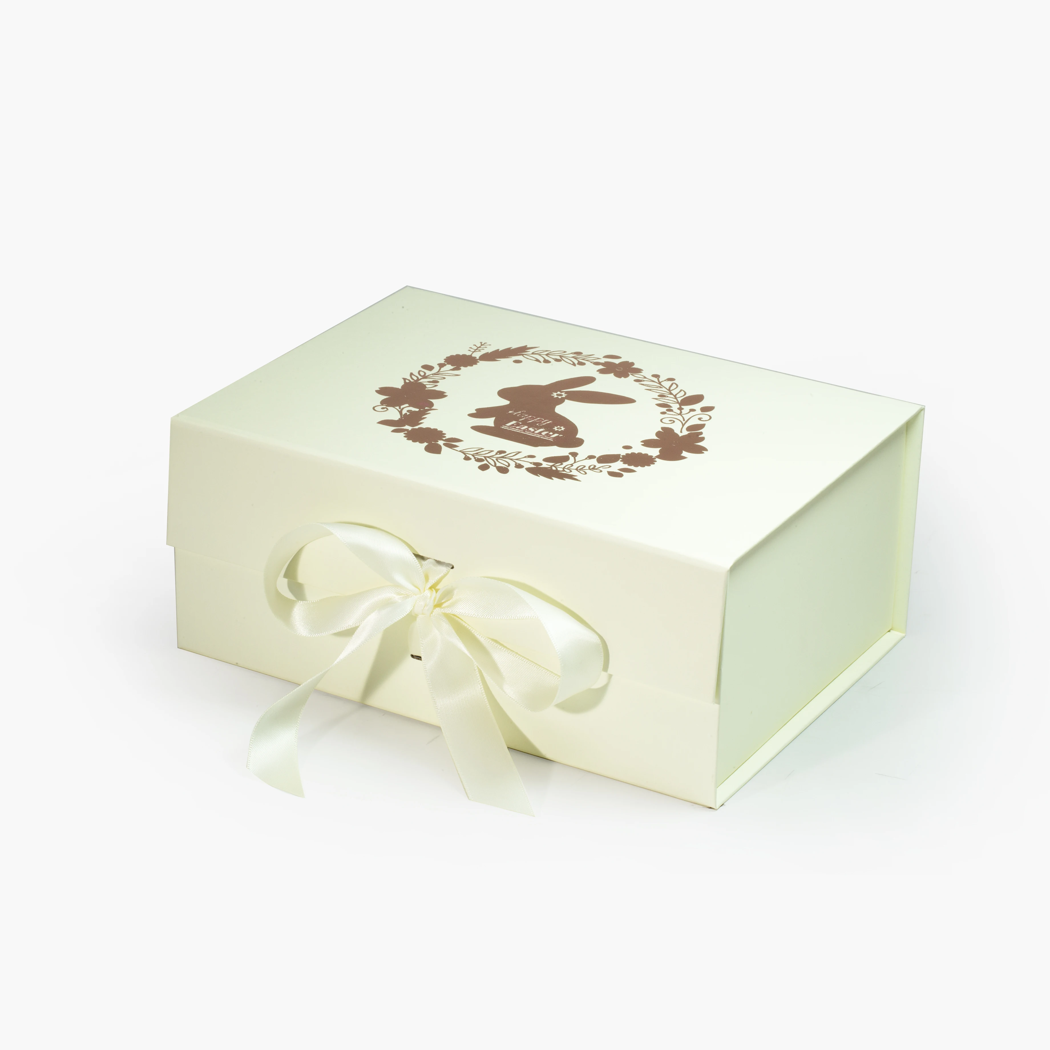 

Foil Stamping Pearljewelry packaging rabbit Box Cosmetic Packaging Gift Box For Present