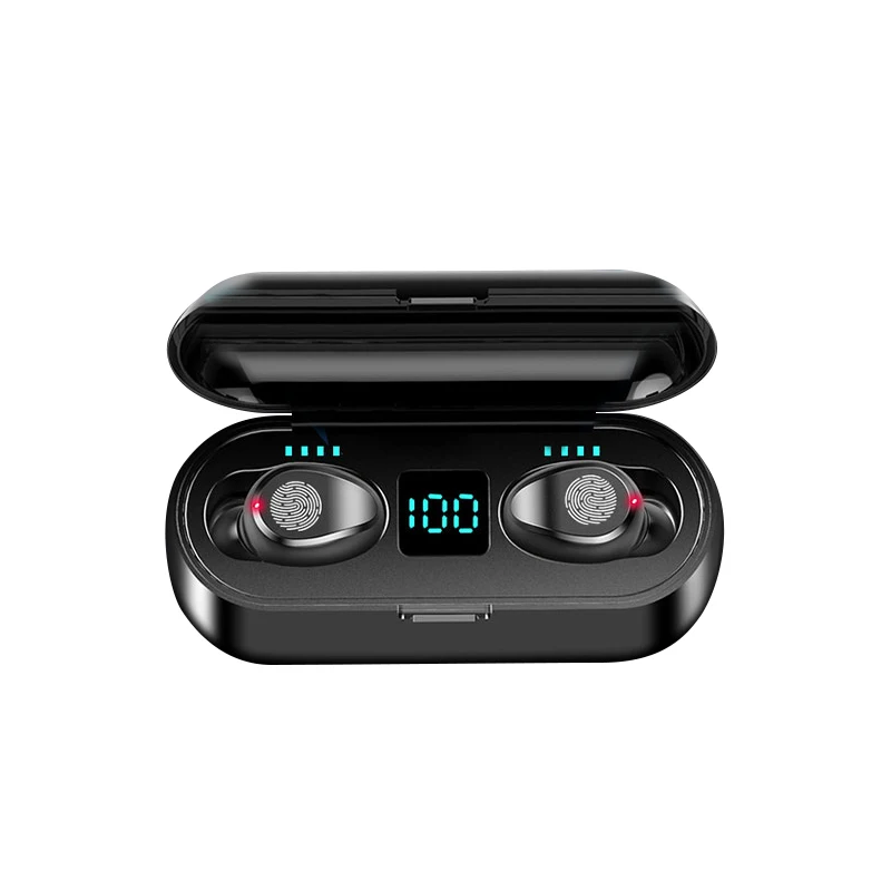 

2020 New Wireless stereo headsets auriculares BT5.0 wireless earbud f9 tws earphones for gamer