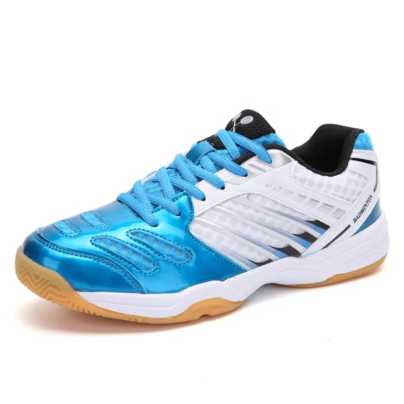 

Wholesale low MOQ ready to ship professional trainers unisex sports footwear women men tennis badminton shoes, Blue ,red