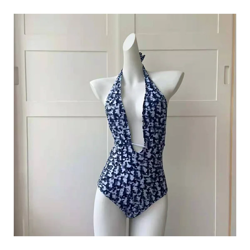 

2021 OEM roupa swimwear & beachwear designer swimsuits famous brands cute teenager bikini d*or swimsuit dioreing, Solid