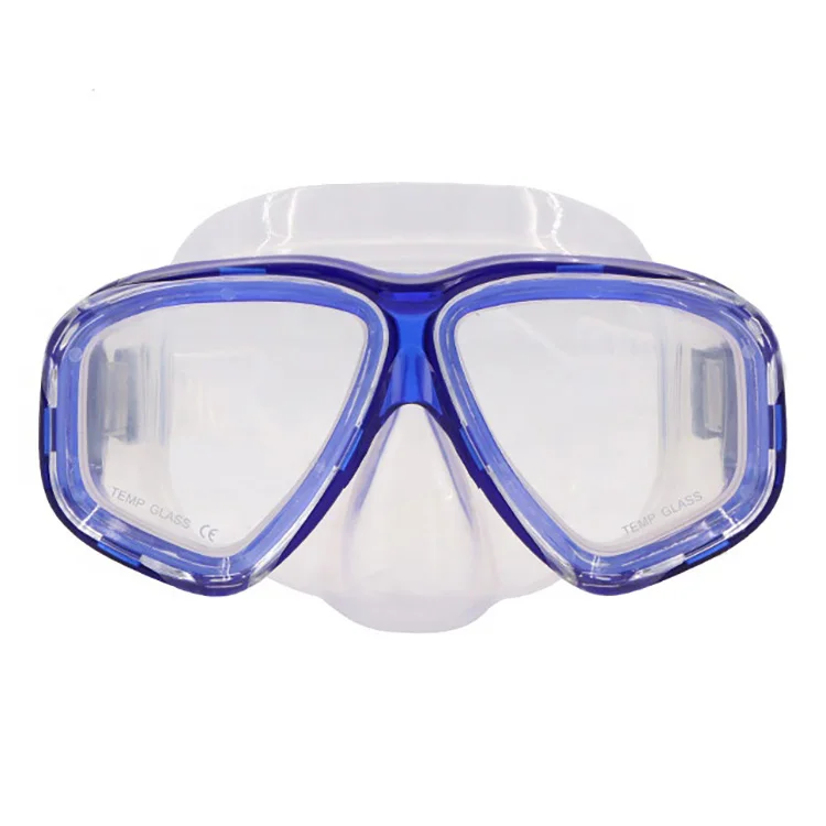 

EVA Case Packing Anti-fog Tempered Glass Diving Mask, Many