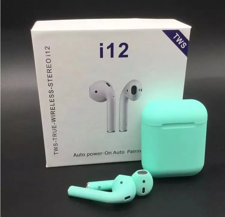 2019 sport original wireless  original  tws i12 airpoding  earphones factory price bluetooth earbuds