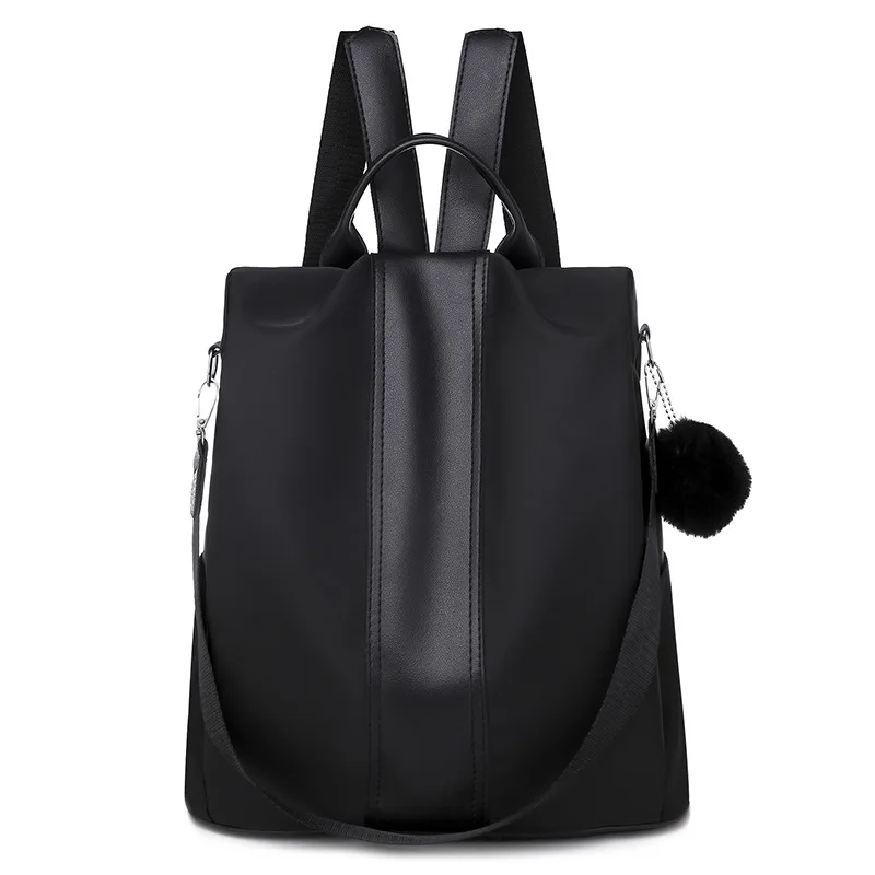 

New women's Nylon cloth travel large capacity ladies backpack smart bag daily backpack with laptop for girls, 4 colors or customized