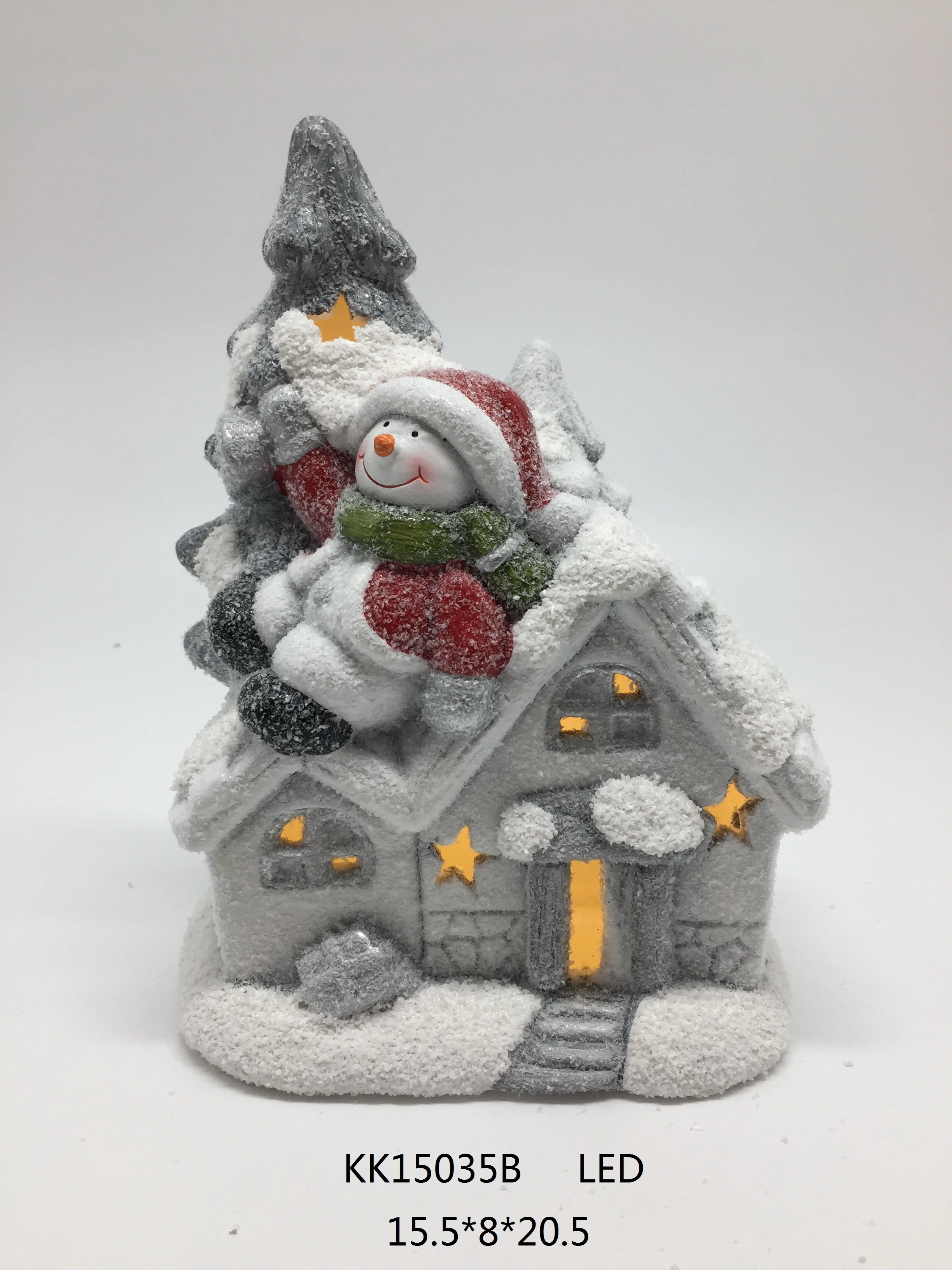 ceramic christmas houses