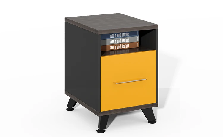 Low price industrial modular 3 layer wooden drawer cabinet