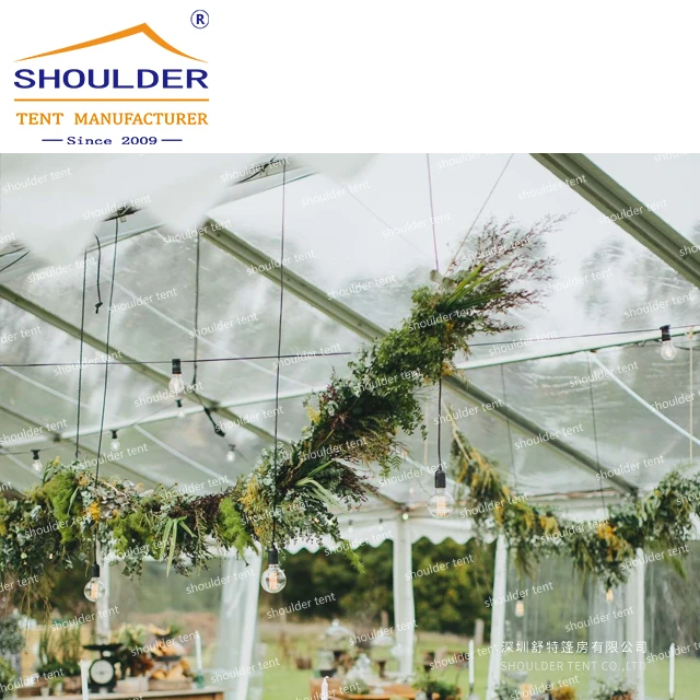 

High class aluminum luxury wedding tents for sale, White & red & yellow & blue