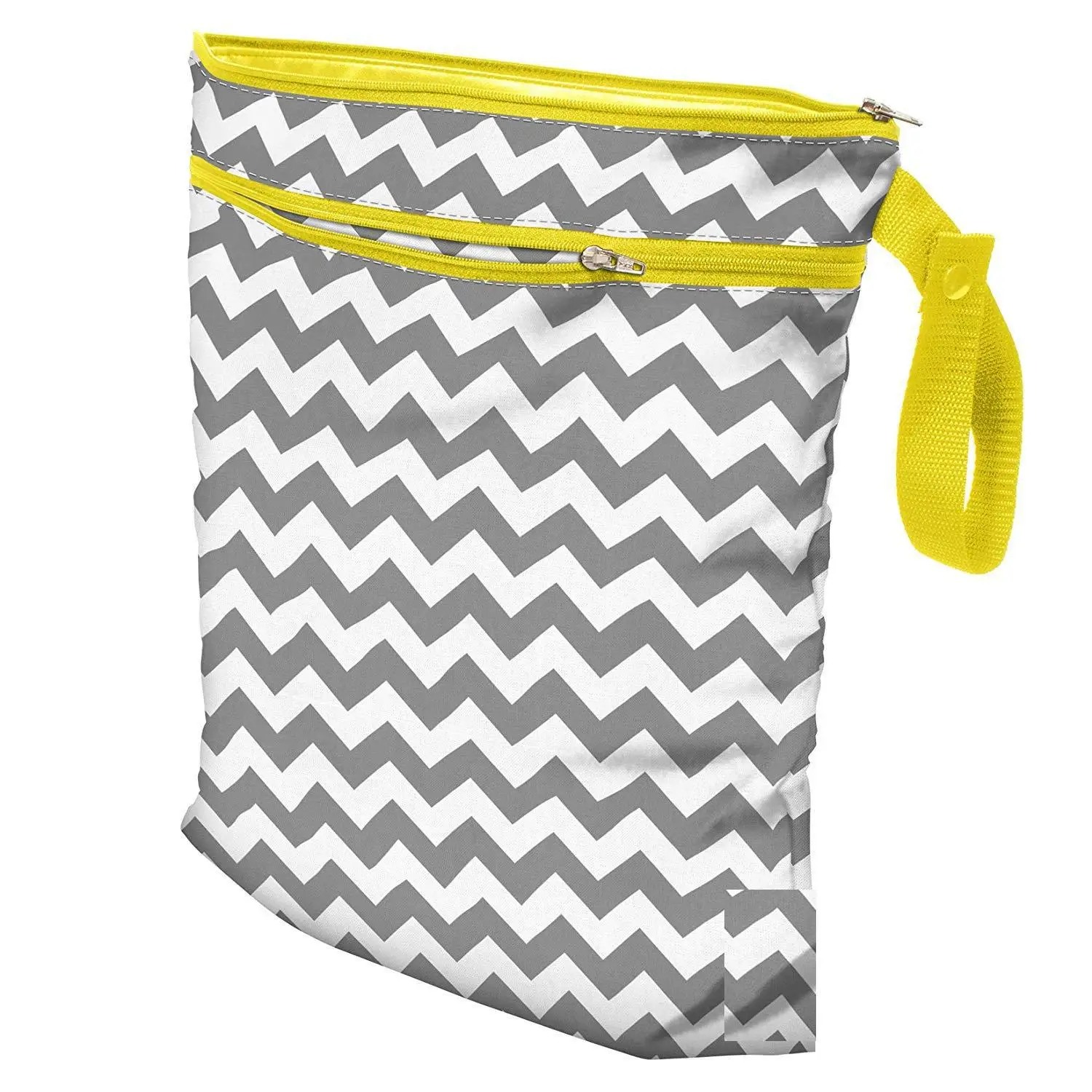 

Waterproof Reusable Washable Travel Wet Dry Baby Stroller Hanging Diaper Storage Organizer Nappy Bags with Zipper, Custom made