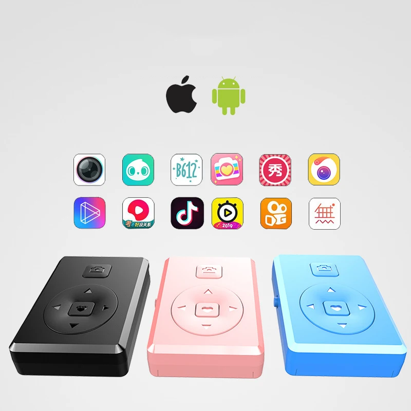 

G1 portable and light Tik Tok video turning pages of e-book multi-function mobile phone wireless BT remote controller