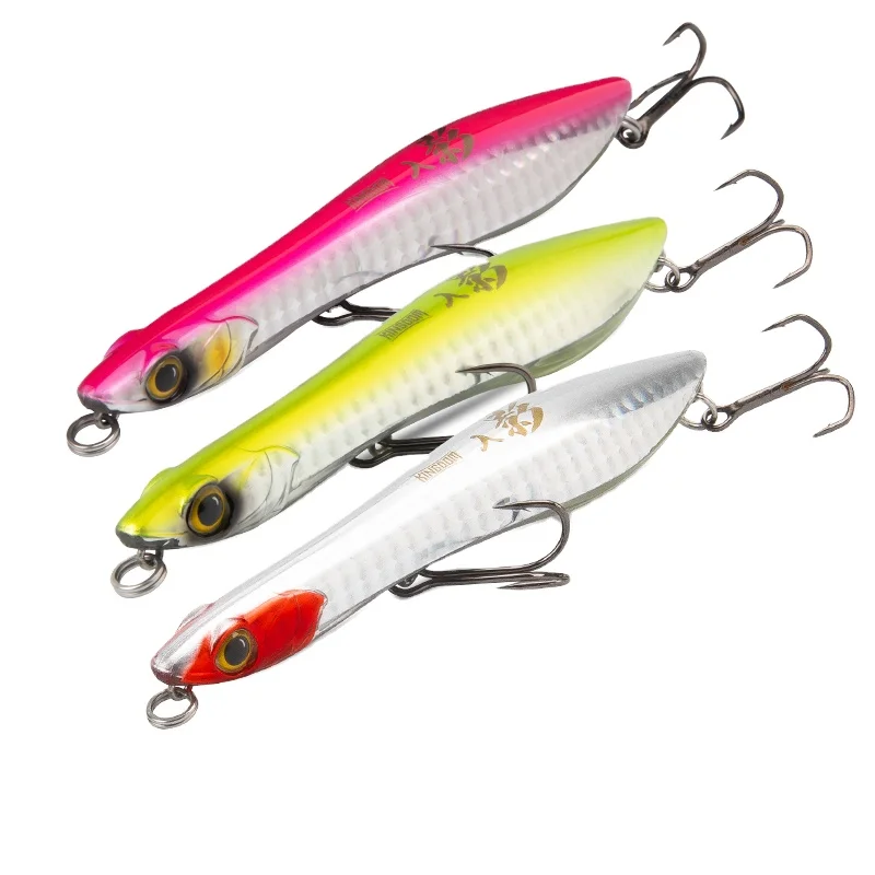 

0508 Surf-Dogger Fishing Lures 95mm 110mm Floating & Sinking Hard Baits Long Casting Stick Pencil Lure, 6 colors