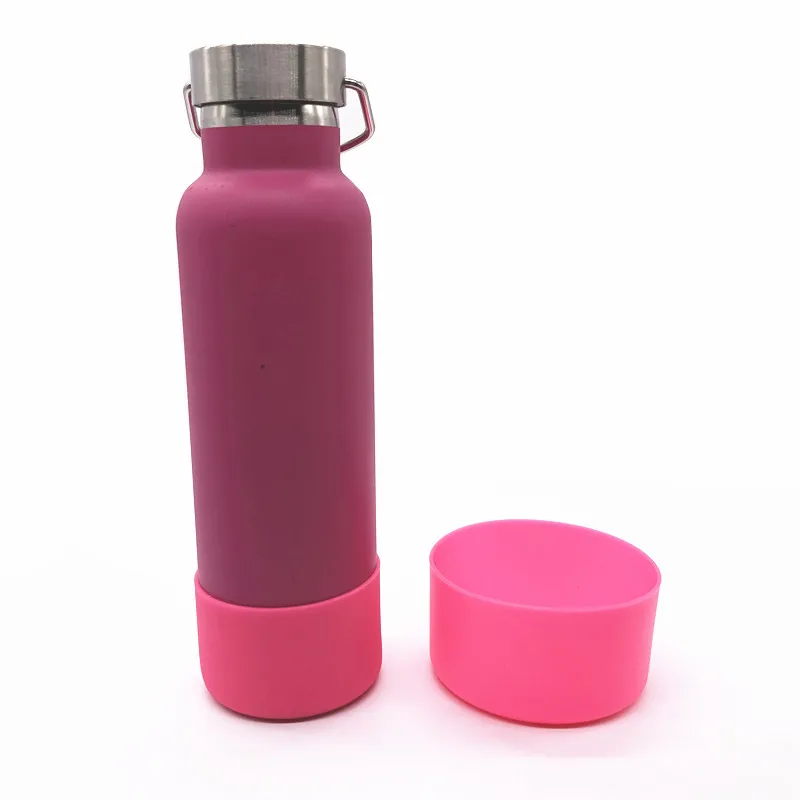 

Free shipping 12 colors protective silicone boots for 12oz - 40 oz sport water bottles flask anti-slip bottom sleeve cover, Remark the color when you order