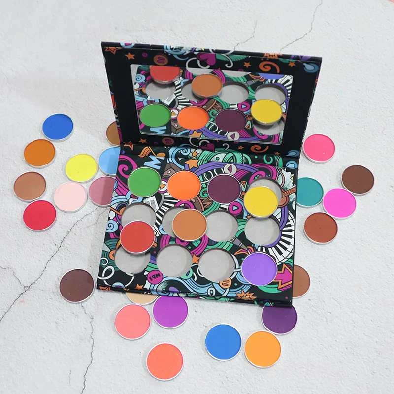 

Custom Makeup Packaging High Quality Palette in Stock Eyeshadow Makeup Palette New 2021 Arrival 99 Colors Waterproof Eye Art Pcs, Muliti-color