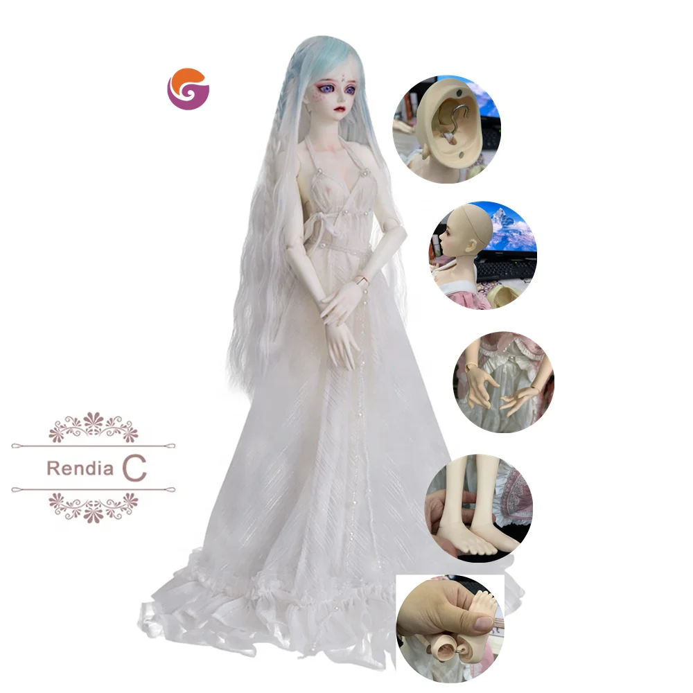 

OEM Design BJD Rendia Doll 1/3 Body Customer requirement Brand Ball Jointed Dolls