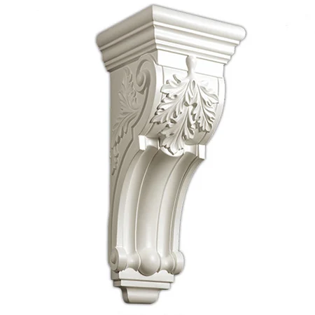 

Traditional Acanthus Corbel urethane corbel, White, gold, silver,bronze, champagne, custom made etc