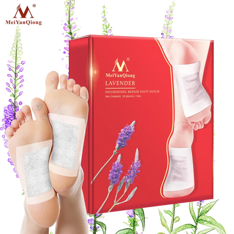 

Keep healthy lavender nourishing repair foot patch body cleansing relax foot patch detox