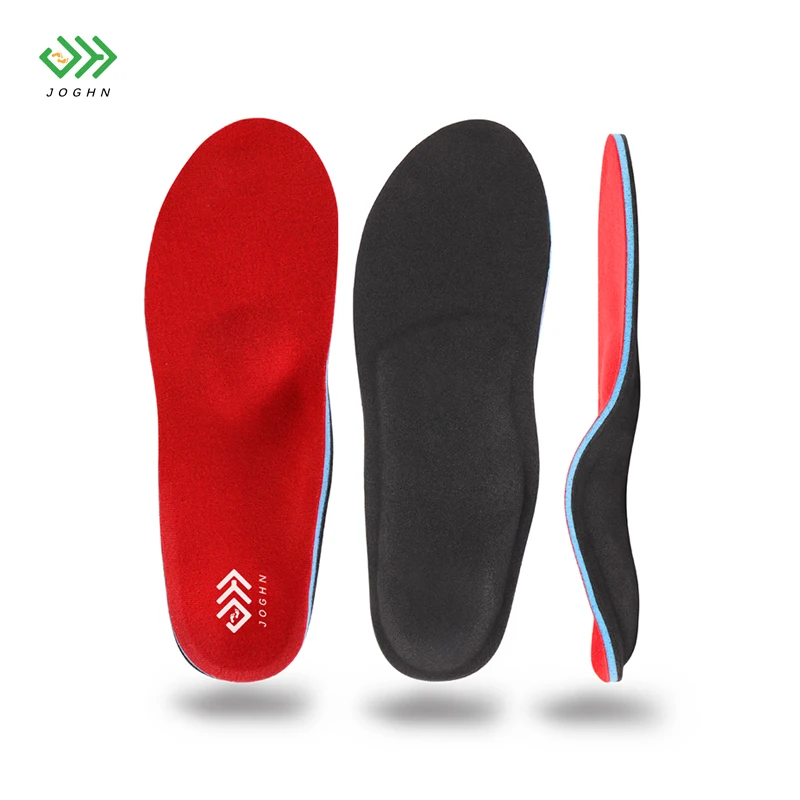 

New Arrival JOGHN OEM/ODM Flat feet Arch Support orthotic Insole orthopedic Plantar Fasciitis Sport Insoles
