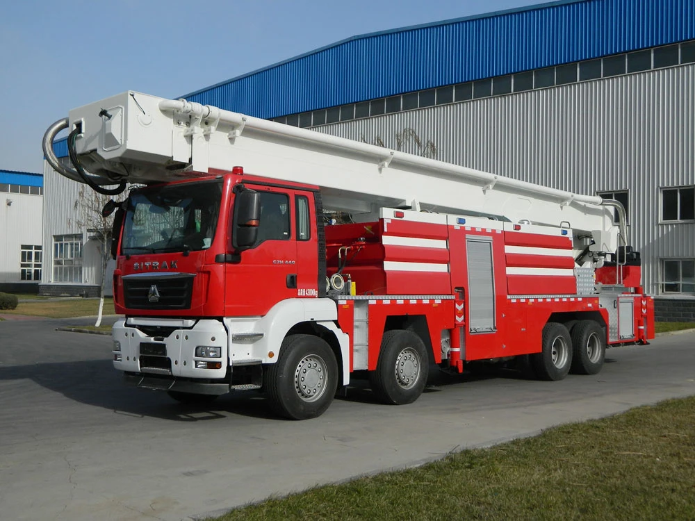 Sinomach 60 Meters Stainless Steel Fire Truck Water Tower Fire Truck