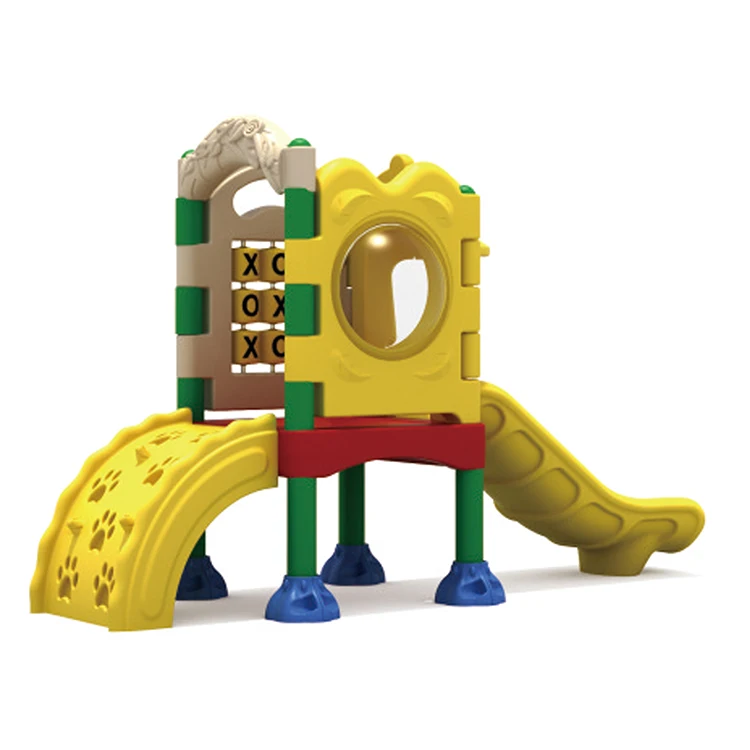 

mini low price yellow indoor playground kids plastic safety slide play ground children supplier JMQ-1908802, Green ,yellow,blue,red,gray etc