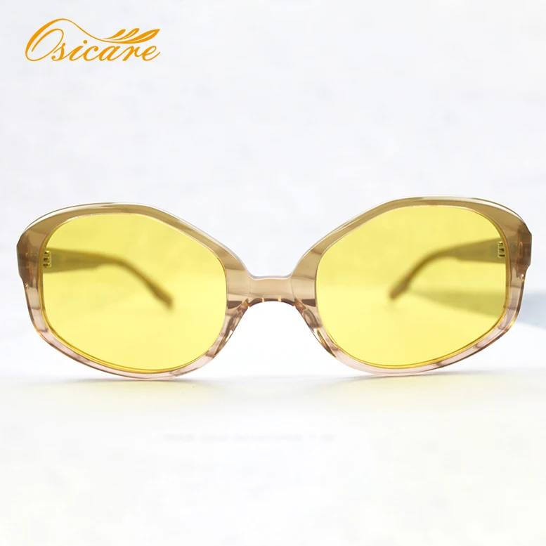 

New fashionable and trendy high quality designer acetate sunglass women 2020